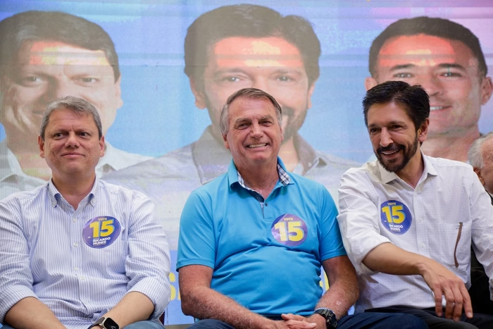 Em 2026, “o candidato é o presidente Bolsonaro”, diz Tarcísio