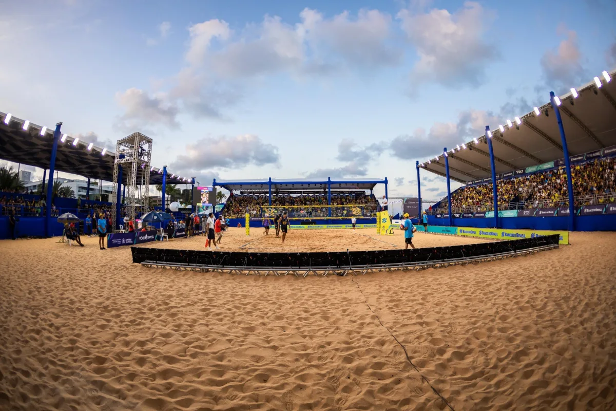 Paraíba World Beach Games reúne elite do vôlei de praia em João Pessoa